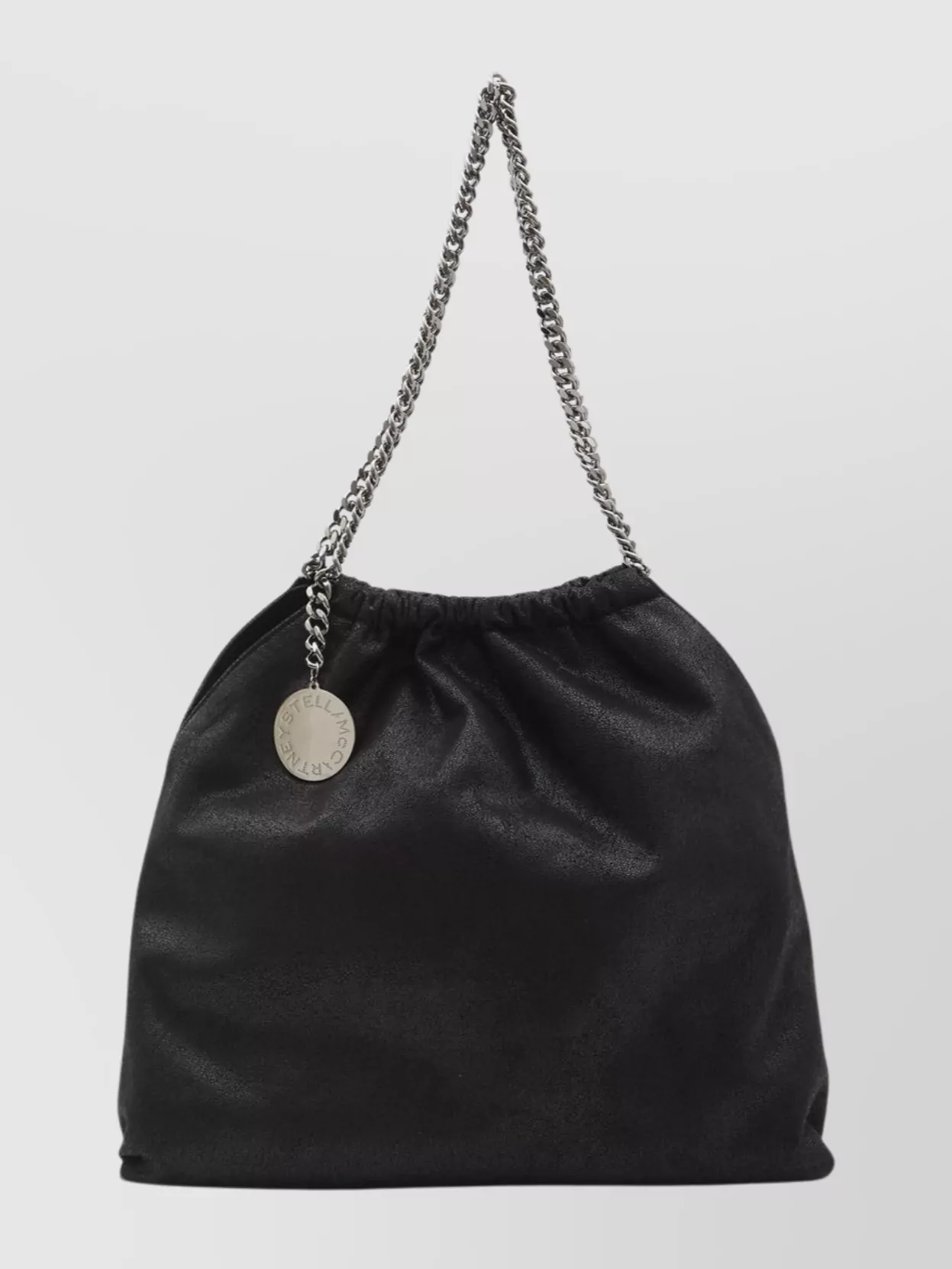 Stella Mccartney Drawstring Tote Bag Chain Strap