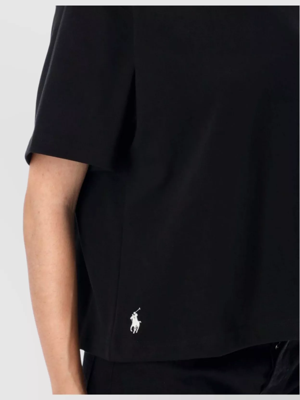 Polo Ralph Lauren Cotton Jersey Crop T-Shirt