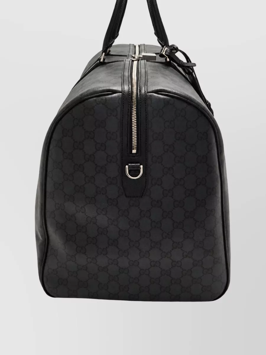 Gucci Large Coated Fabric Duffle Bag