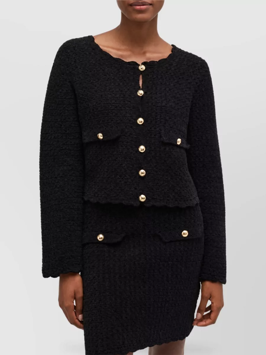 Ganni Chenille Cardigan