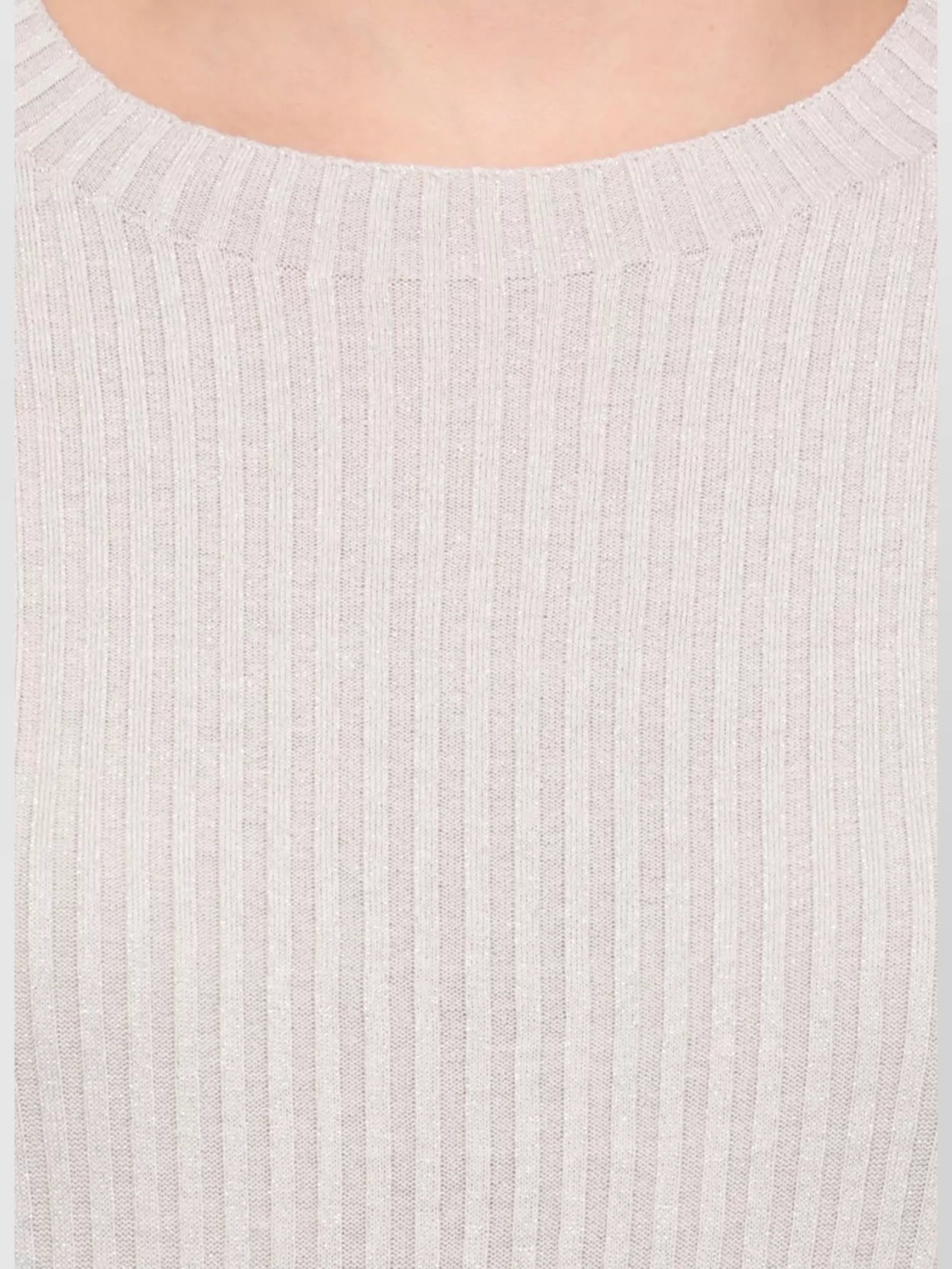 Peserico Lightweight Stretch Fit Crew Neck Sweater