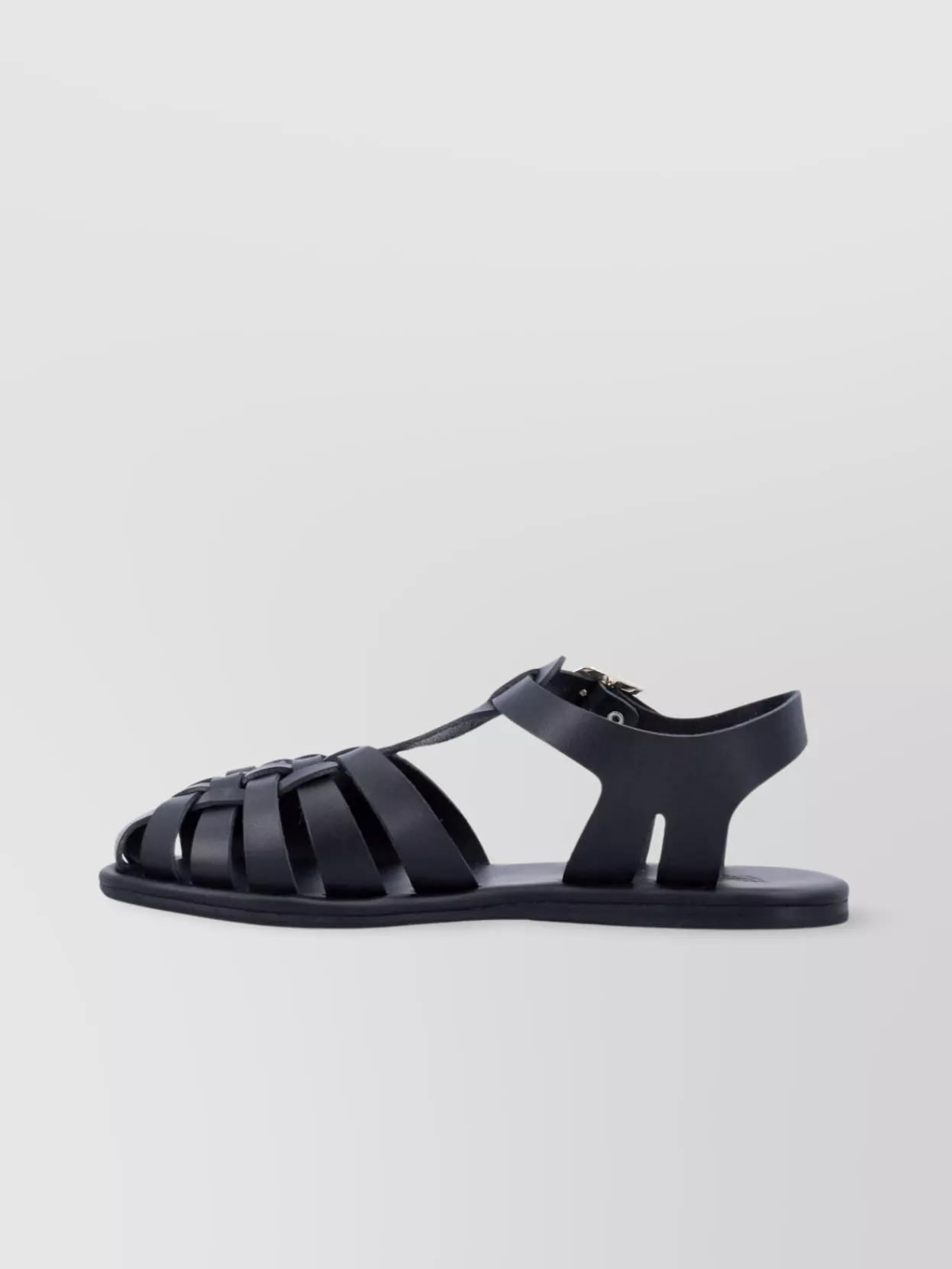 Ancient Greek Sandals Toe Closed Strappy Leather Sandals