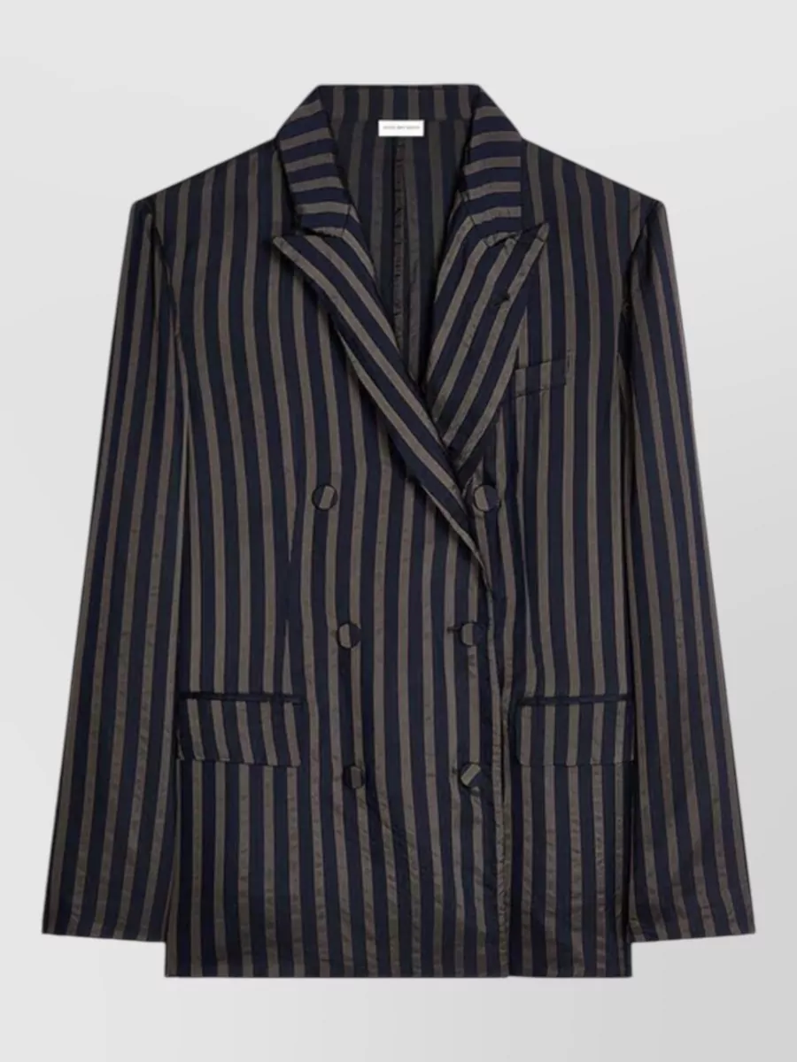 Dries Van Noten Cupro Blazer