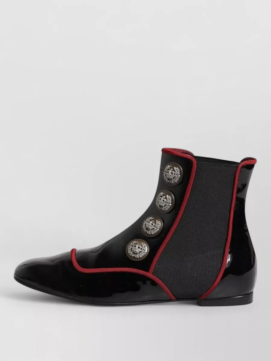 Dolce&Gabbana Leather Chelsea Boots
