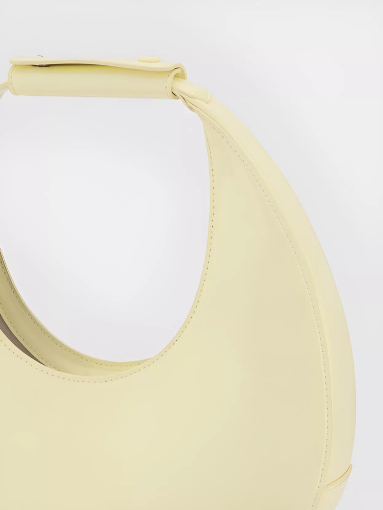 Staud Moon Curved Handle Shoulder Bag