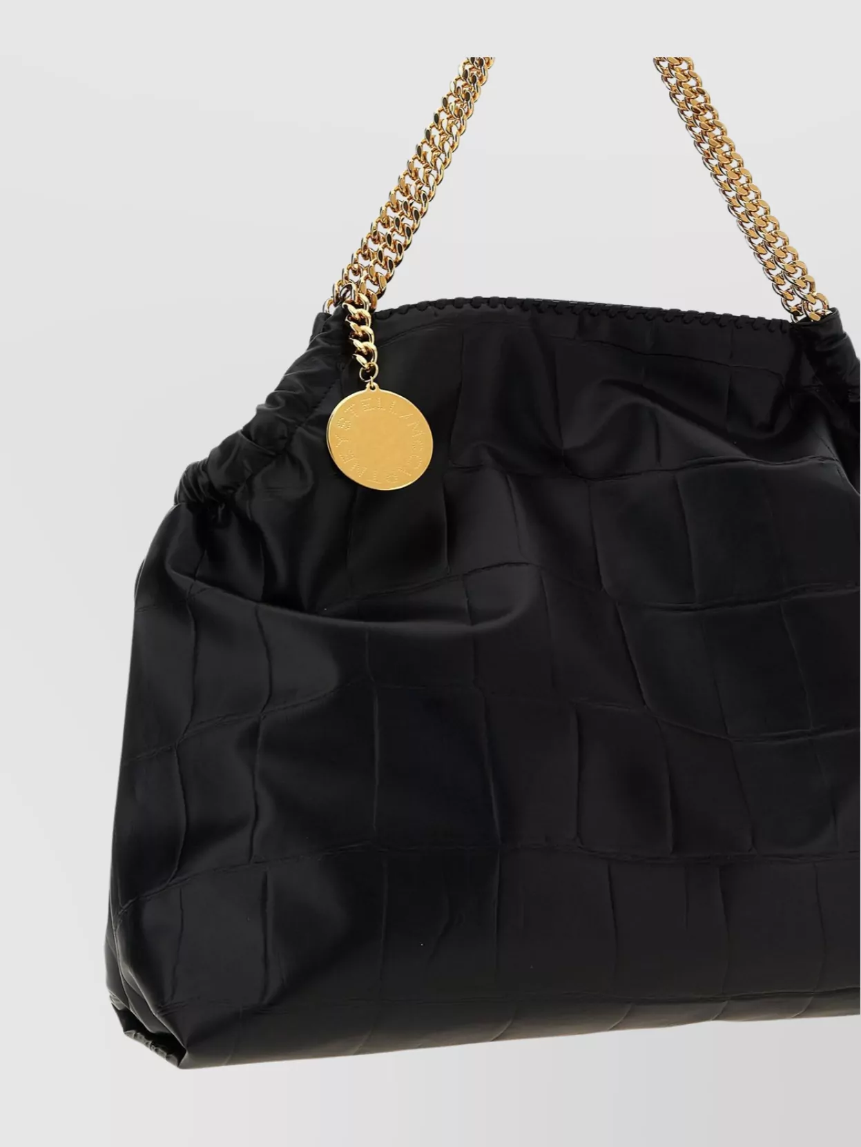 Stella Mccartney Large Quilted Chain Strap Shopping Bag