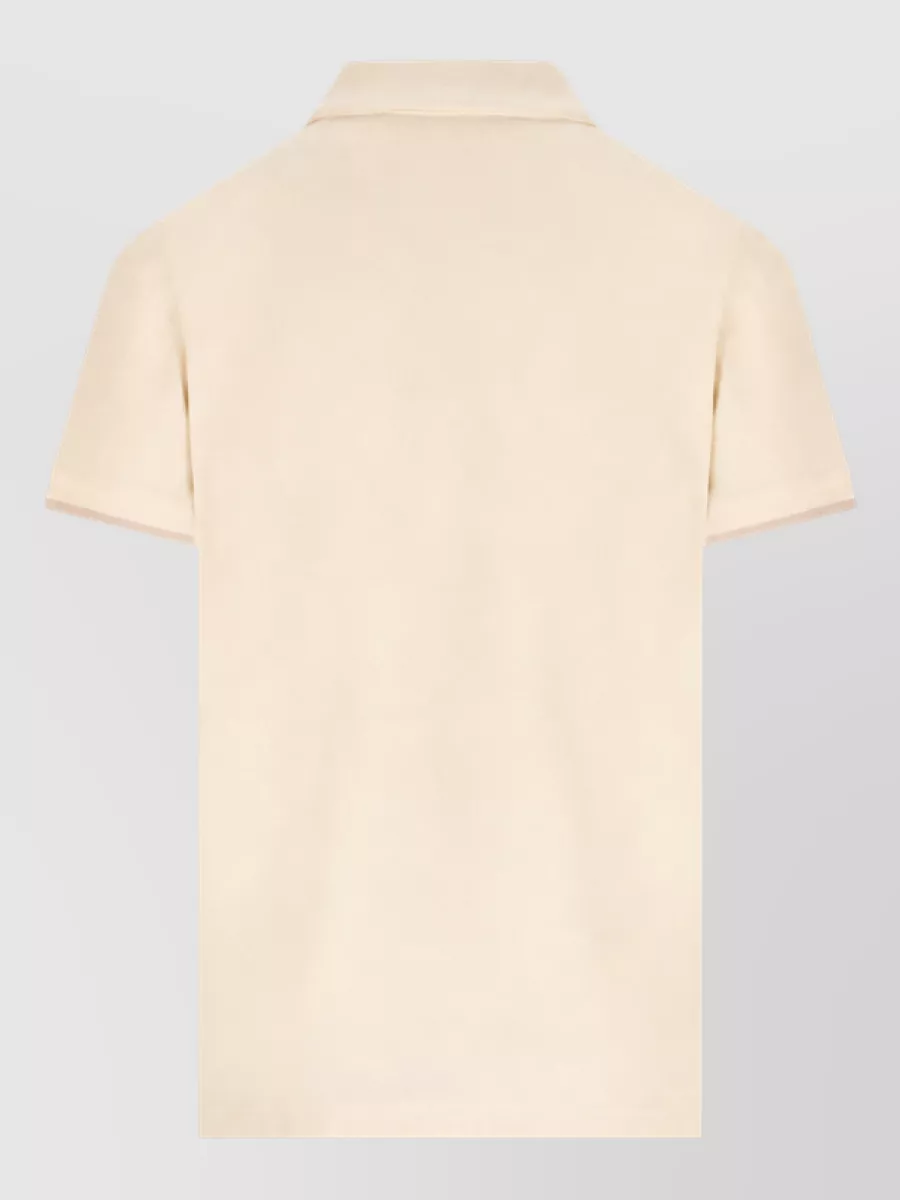 Moncler Cotton Short-Sleeve Polo Shirt