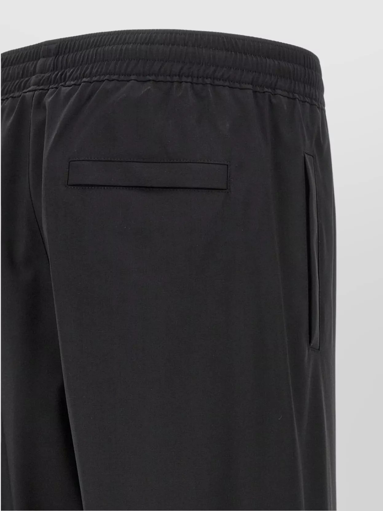 Givenchy Logo Elastic Waistband Pants With Pockets