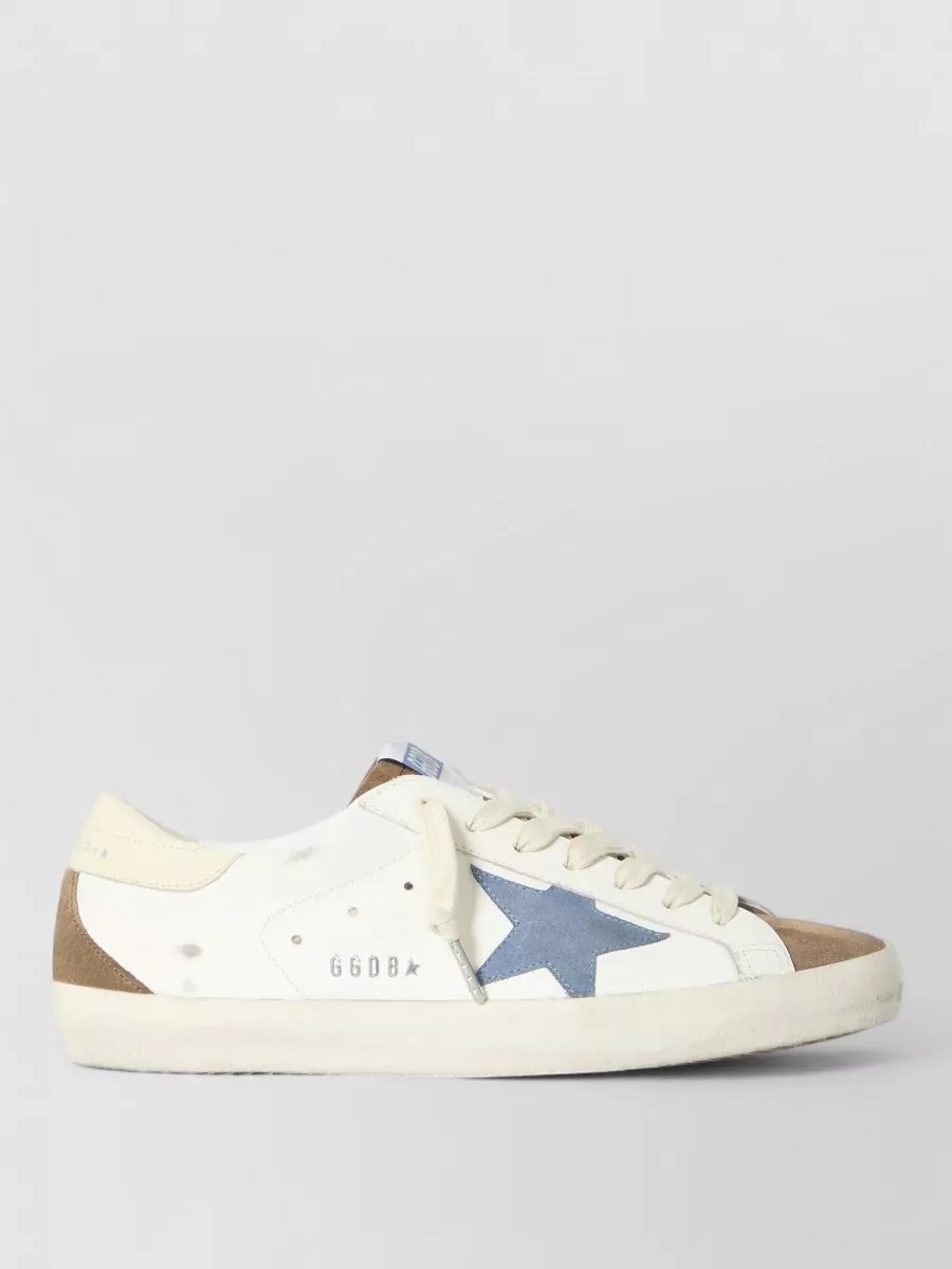 Golden Goose Leather Low-Top Sneakers