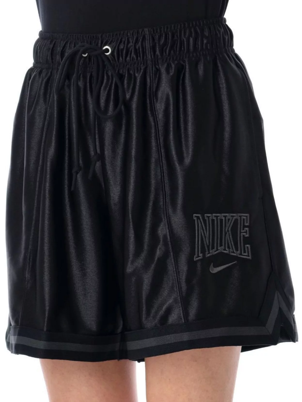 Nike Elastic Waistband Shiny Finish Shorts