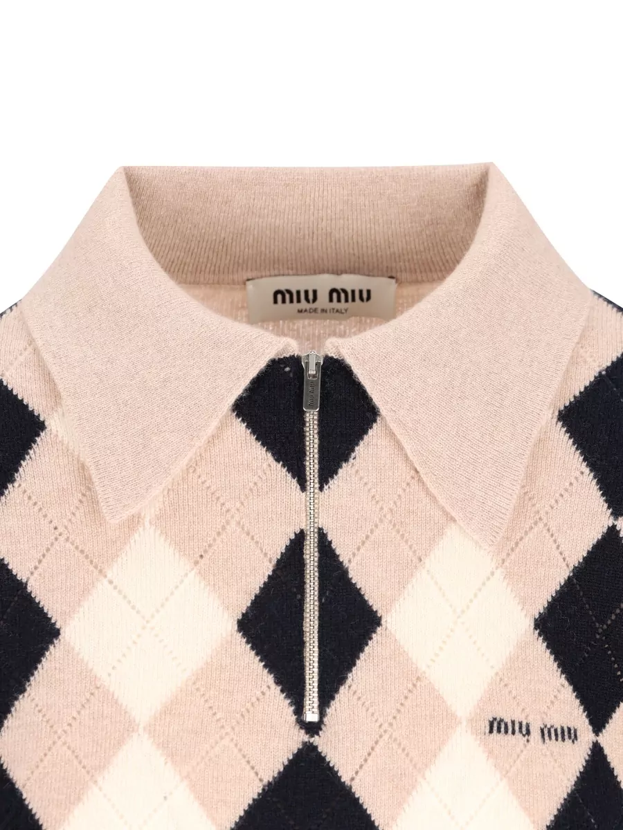 Miu Miu Wool Crewneck Sweatshirt