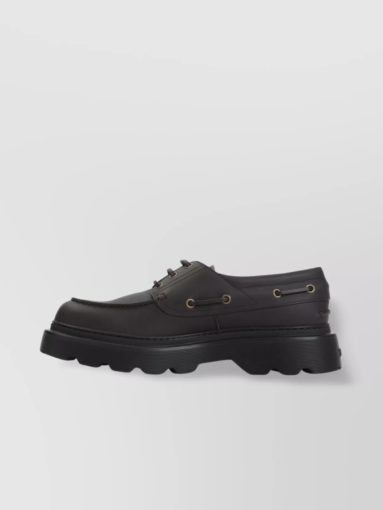 Tod's Chunky Sole Lace-Up Shoes Front Piping