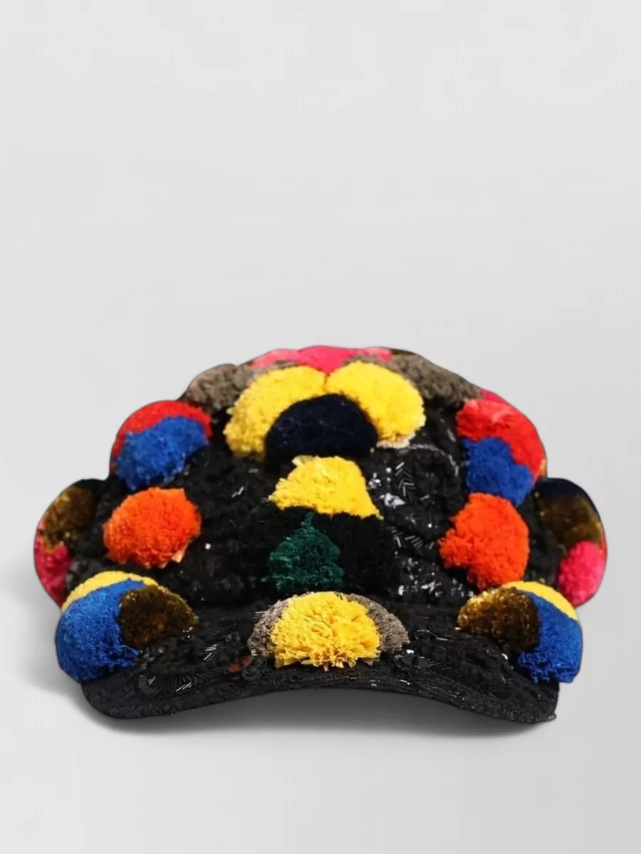Dolce&Gabbana silk embellished hat
