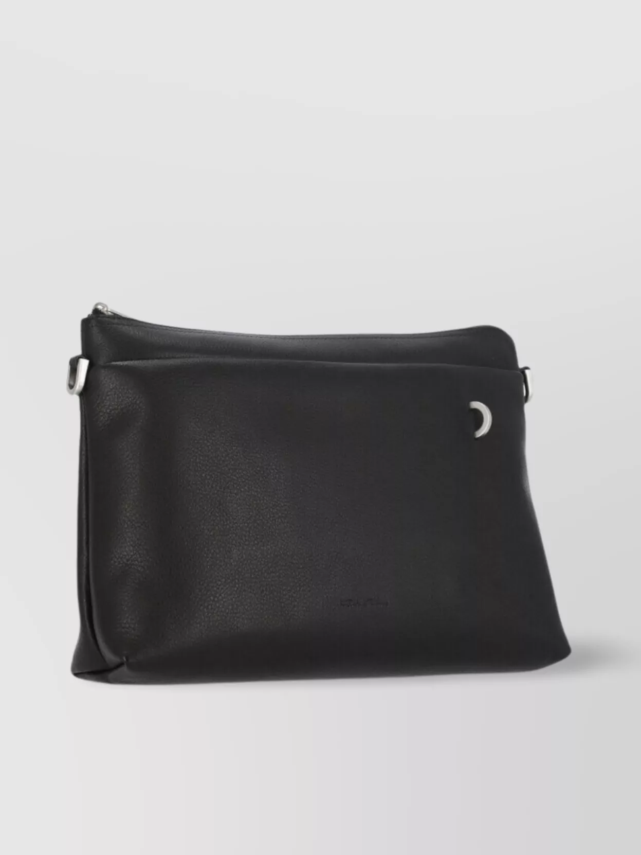Rick Owens Adjustable Strap Leather Shoulder Bag