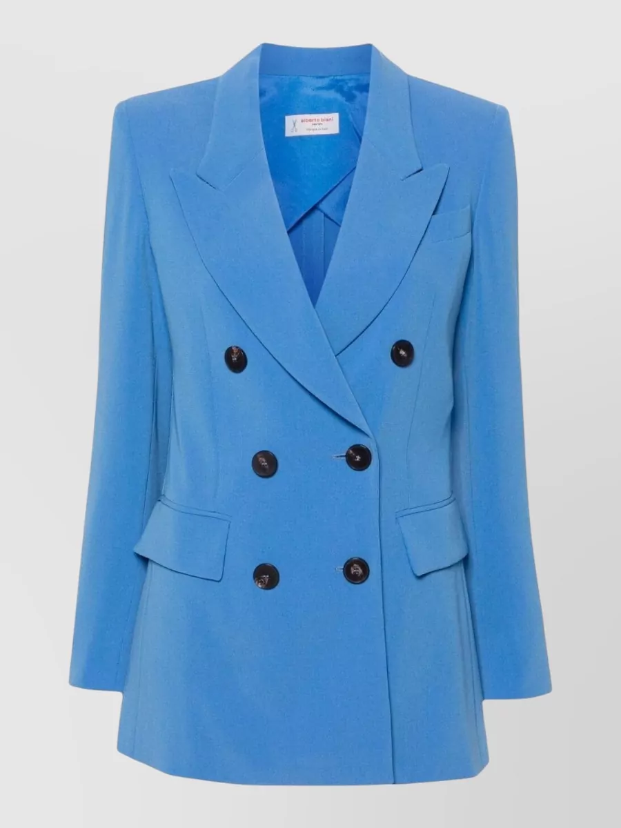 Alberto Biani double-breasted cady blazer