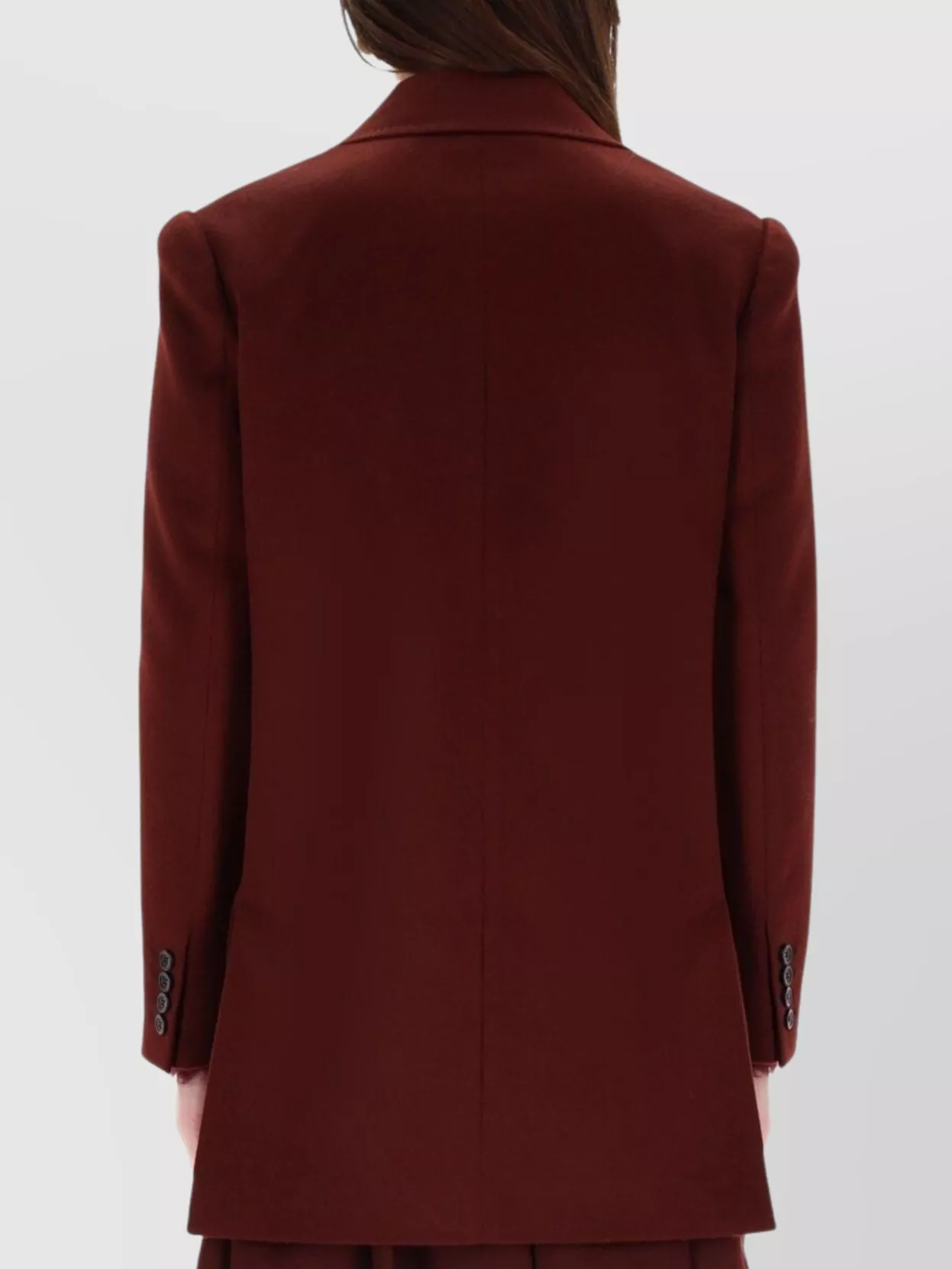 Max Mara Tailored Jacket Featuring Structured Shoulders