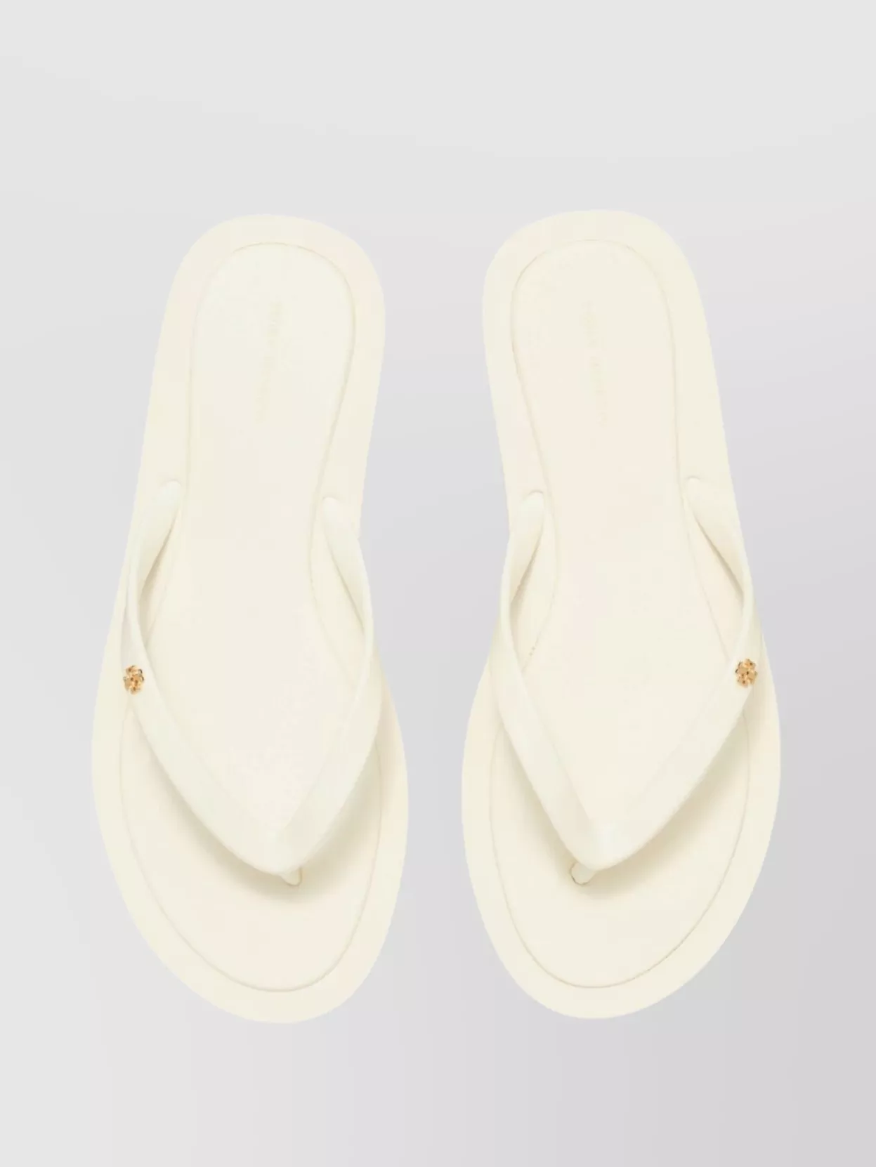 Tory Burch Padded Thong Strap Slide Sandal In Neutrals