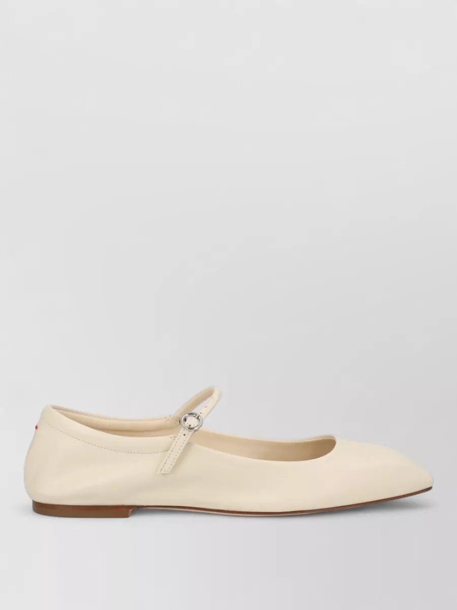 Aeyde Leather Mary Jane Ballerina Shoes