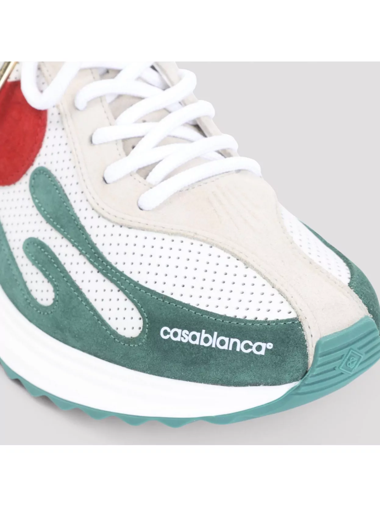 Casablanca Men's Stadium Sneaker Perforated Design
