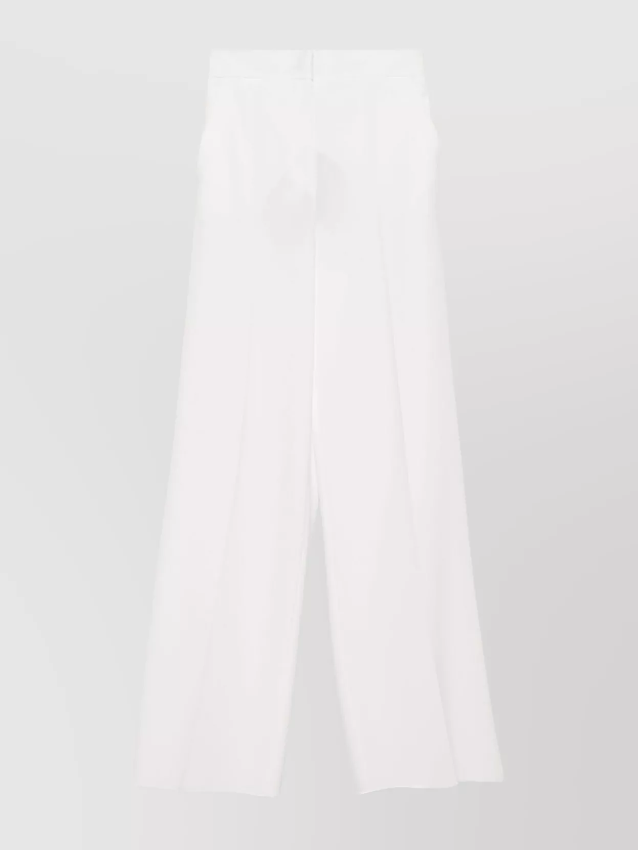 Max Mara High-Waisted Wide-Leg Trousers With Multiple Pockets