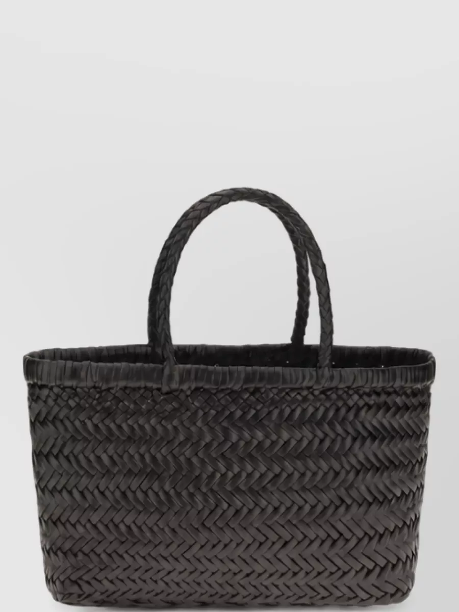 Dragon Diffusion mini flat gora mini leather tote bag