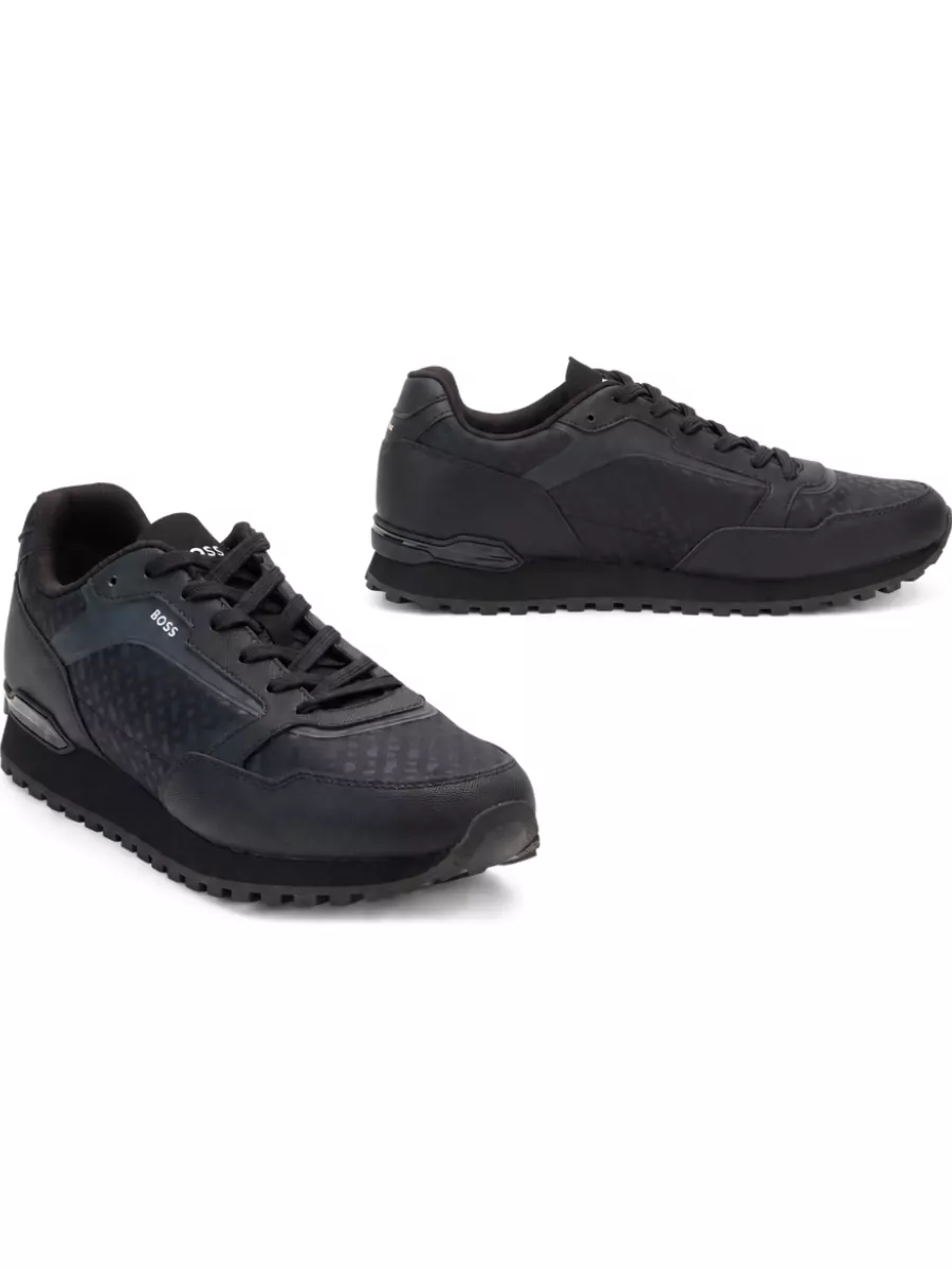 Boss Polyester Low-Top Sneakers