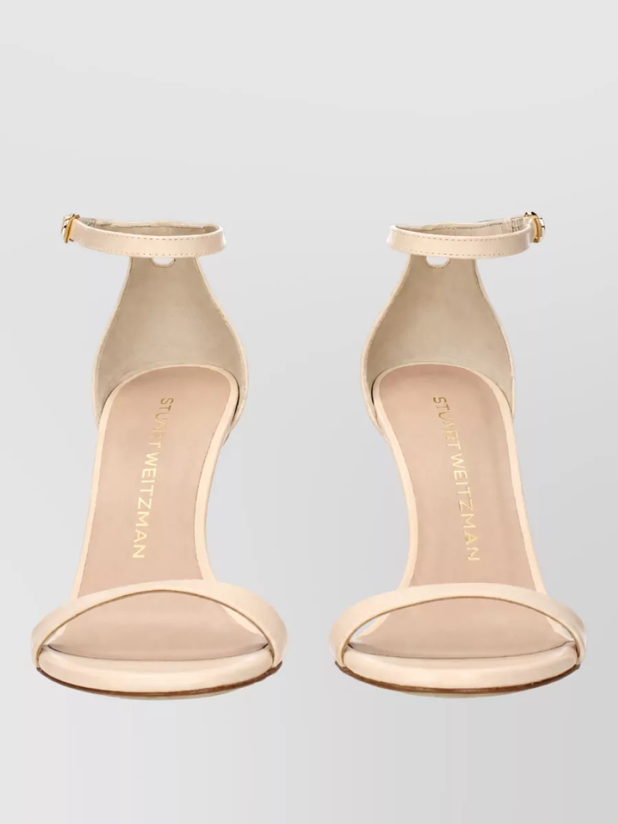 Stuart Weitzman Leather Stiletto Sandals