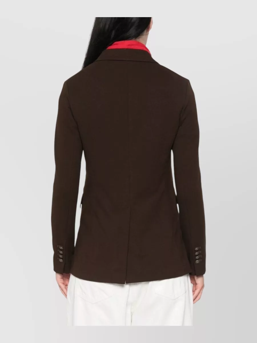 Circolo 1901 Cotton Double-Breasted Suit Jacket