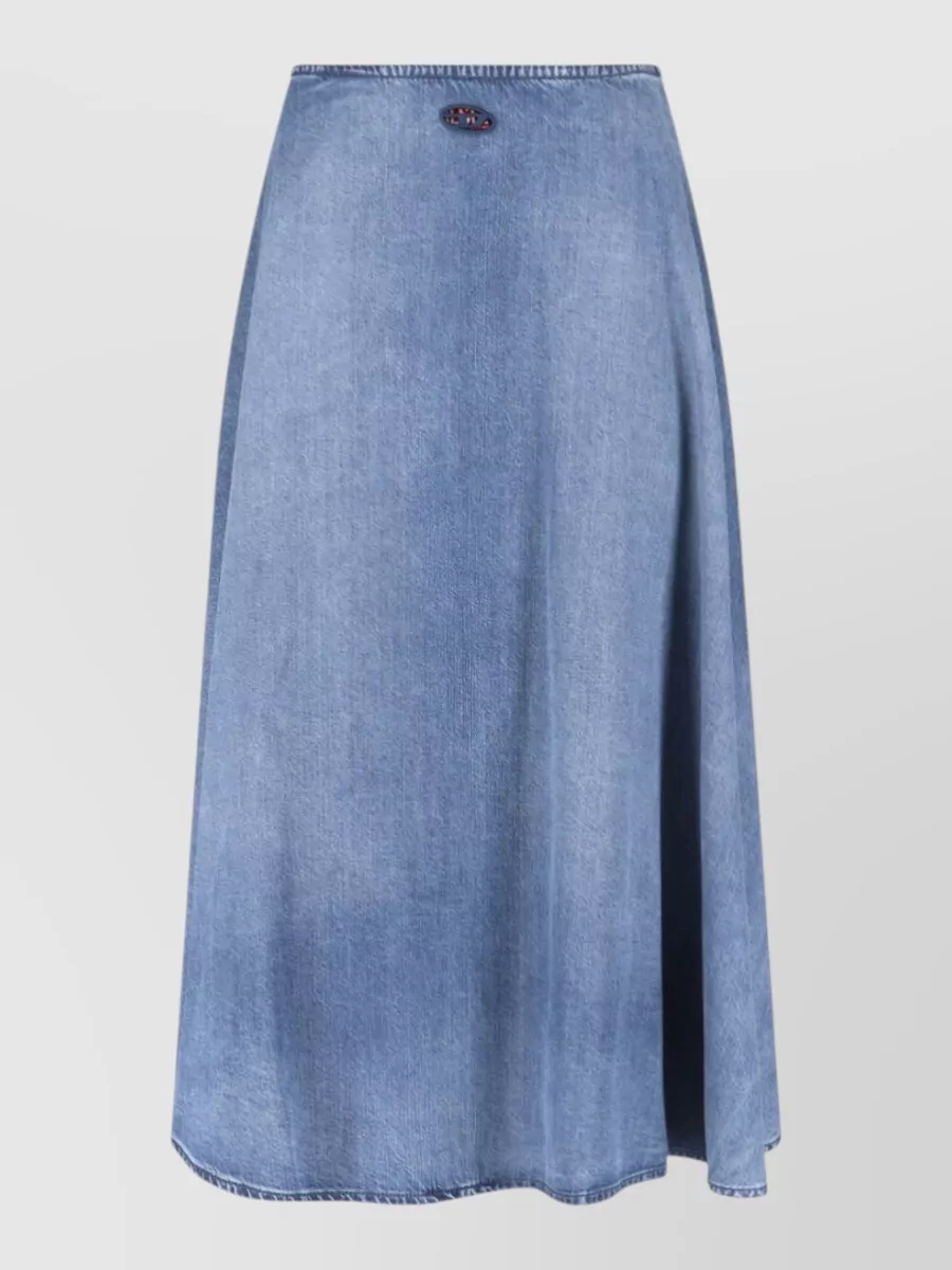 Diesel midi a-line skirt