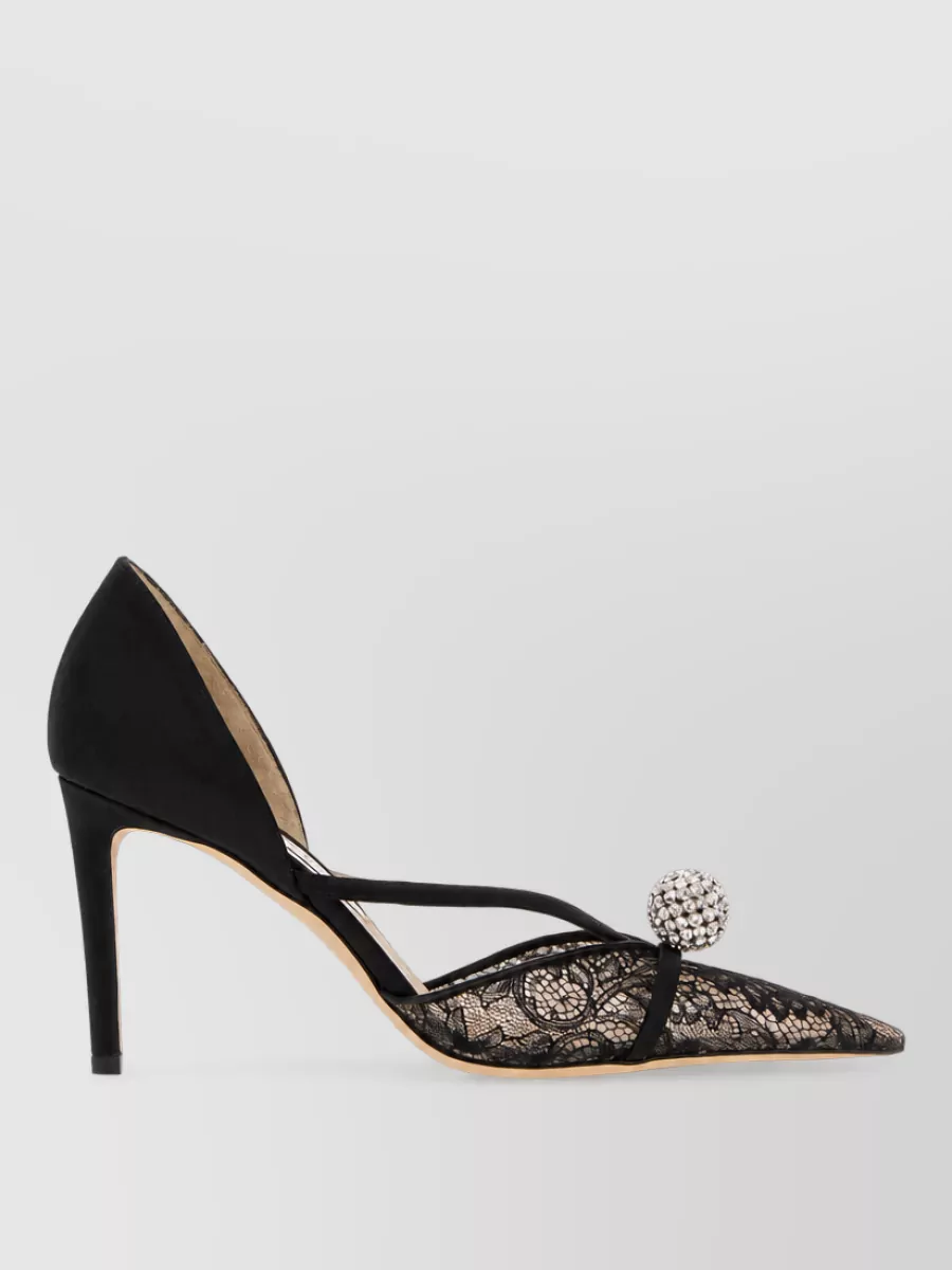Jimmy Choo Lace Ballerina Shoes
