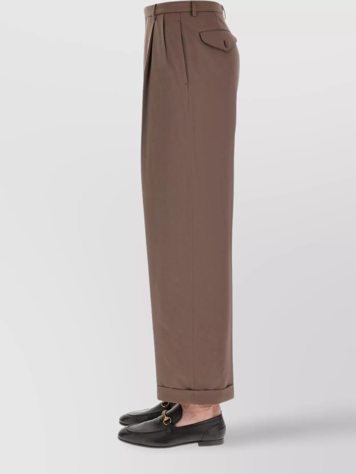 Gucci Trousers Featuring Signature Label Design