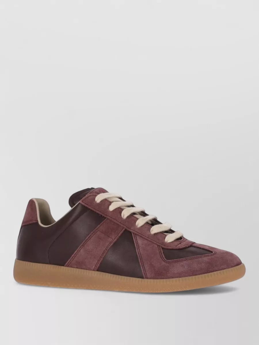 Maison Margiela leather replica low-top sneakers