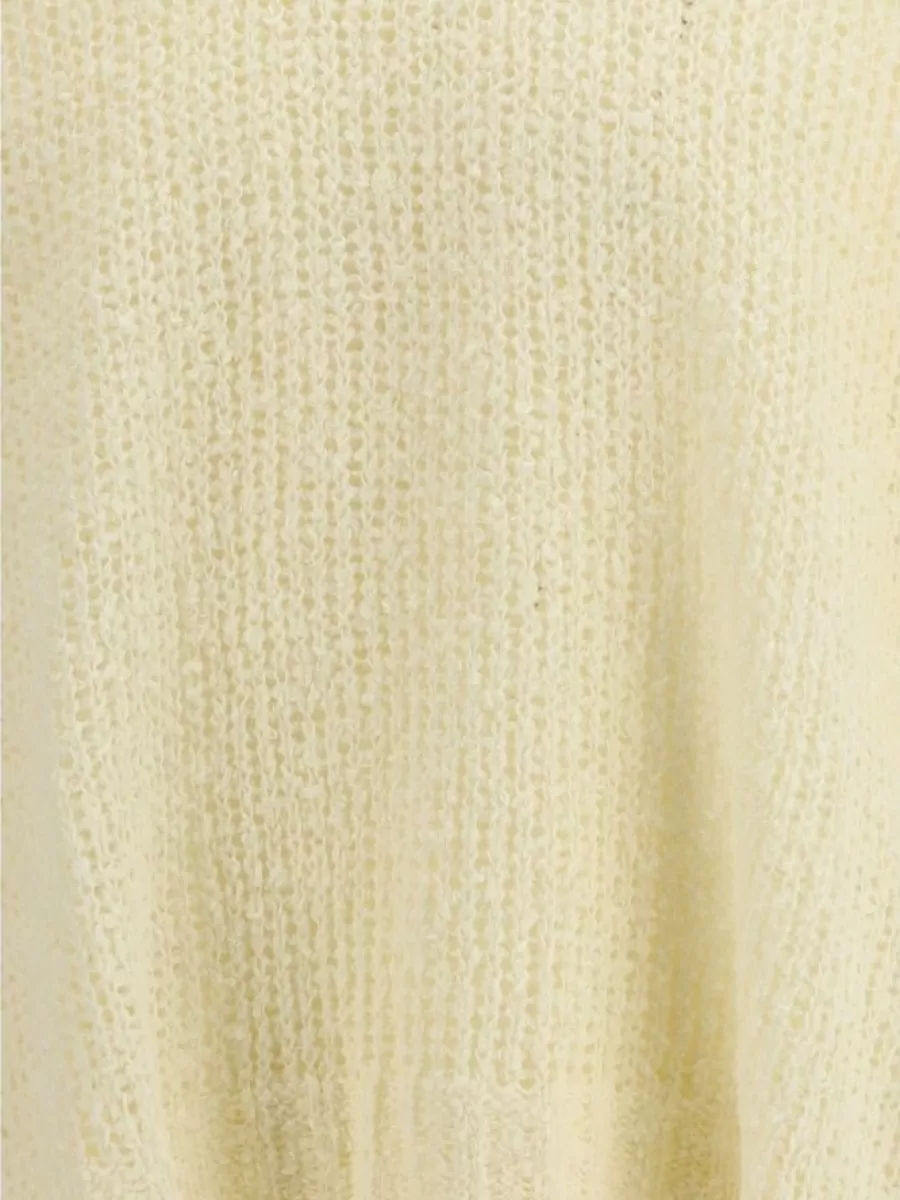 Jil Sander Linen Openwork Jumper