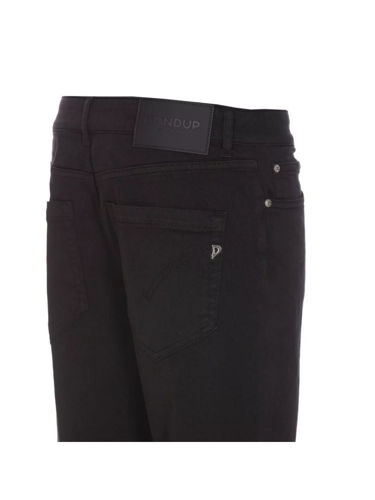 Dondup Trousers Loose Fit Rolled Cuffs