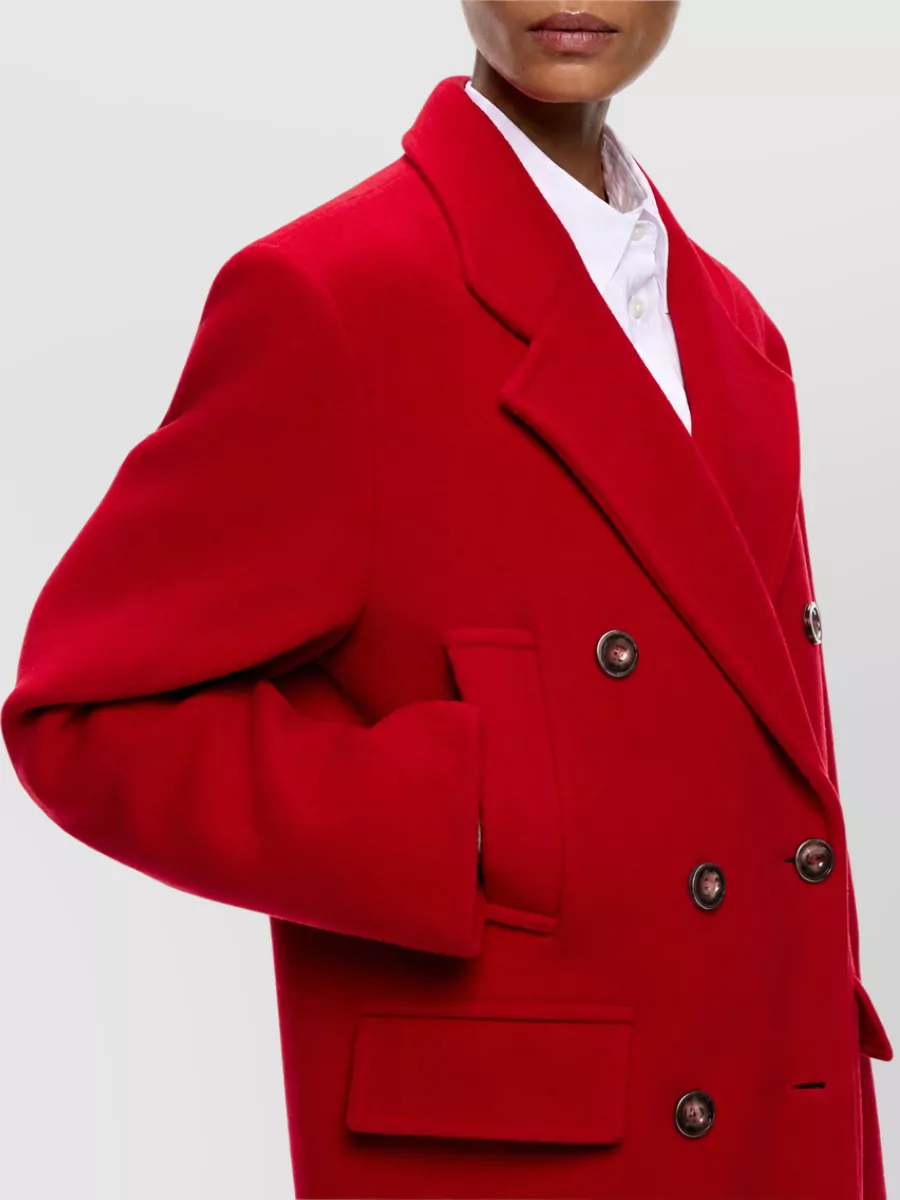 Pinko Wool Fitted Jacket
