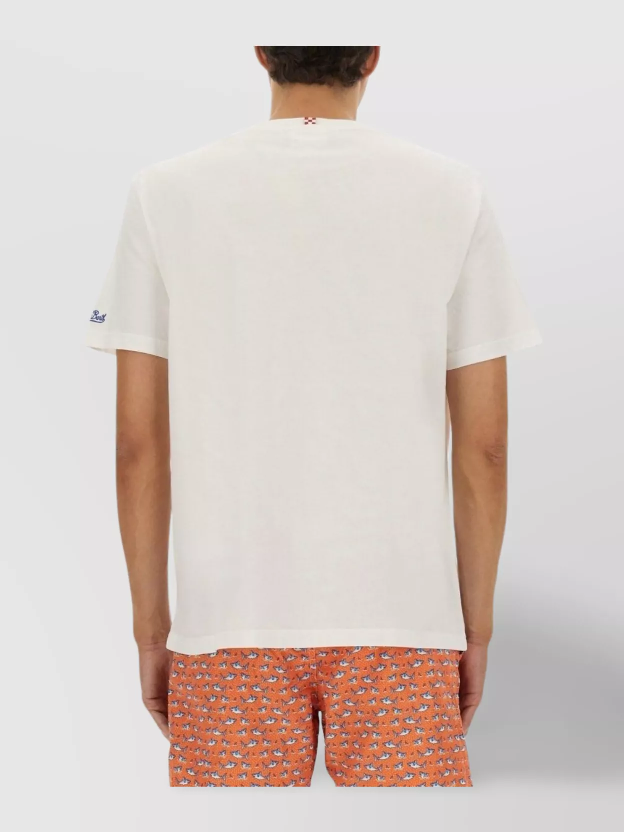 Mc2 Saint Barth Graphic Print Crew Neck Short Sleeve T-Shirt