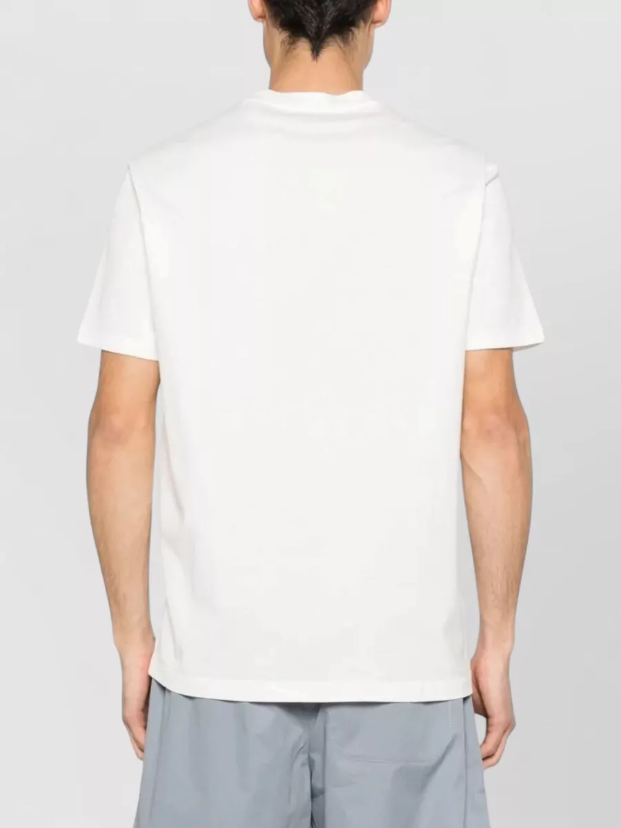 Paul & Shark Cotton Logo Embroidered T-Shirt
