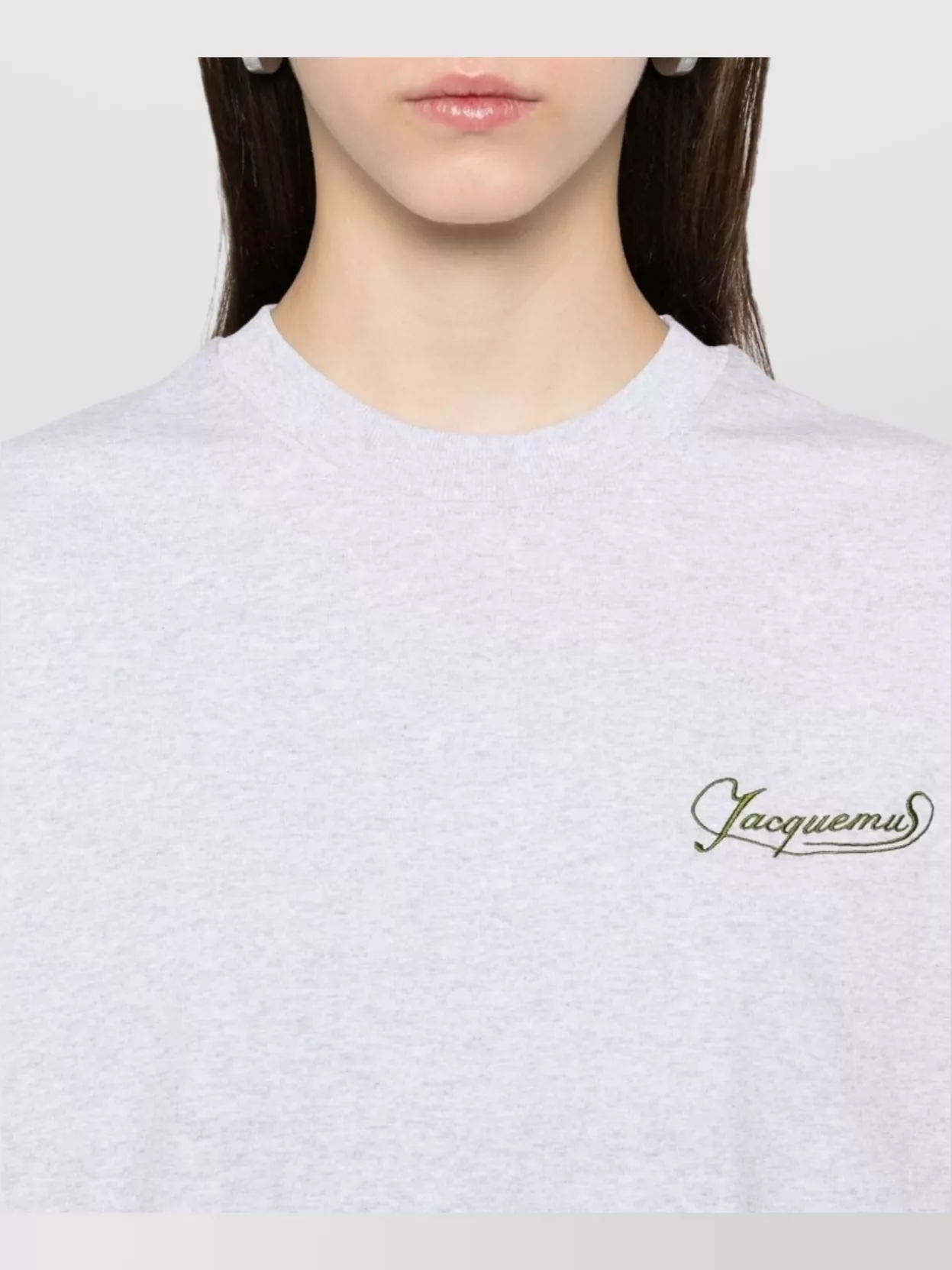 Jacquemus Short Sleeve Crew Neck Oversized Top