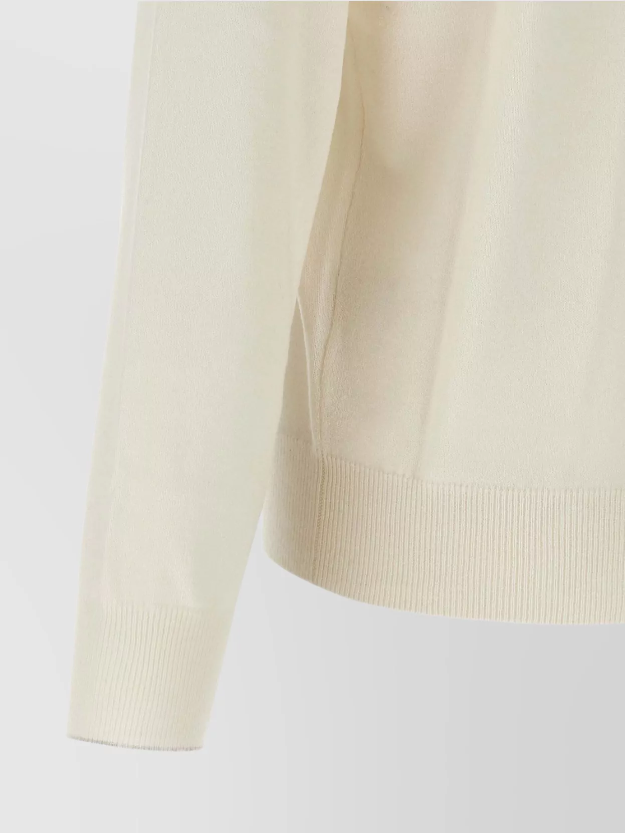 Brunello Cucinelli Cashmere Cardigan With Ribbed Collar And Cuffs