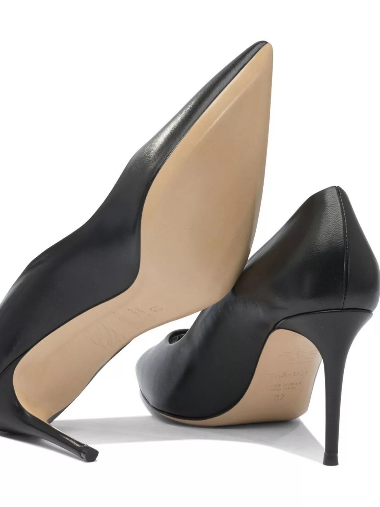 Casadei Embellished Strap Pointed Toe Stiletto Heel