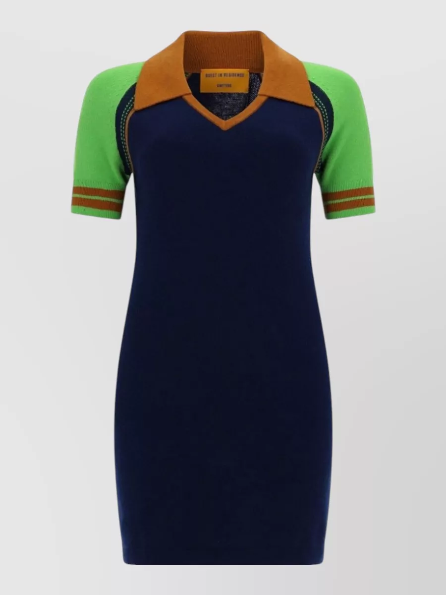 Guest In Residence Cotton cashmere ace mini dress