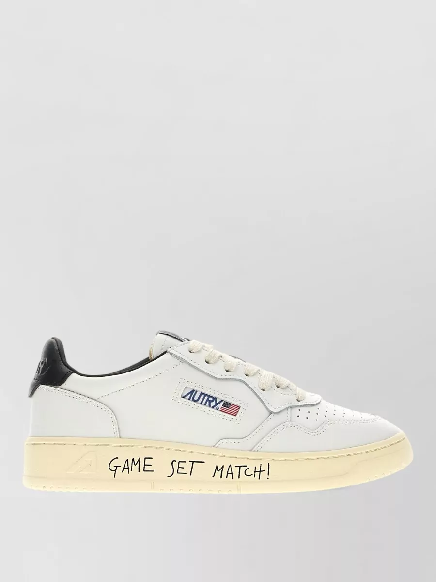 Autry leather low-top sneakers