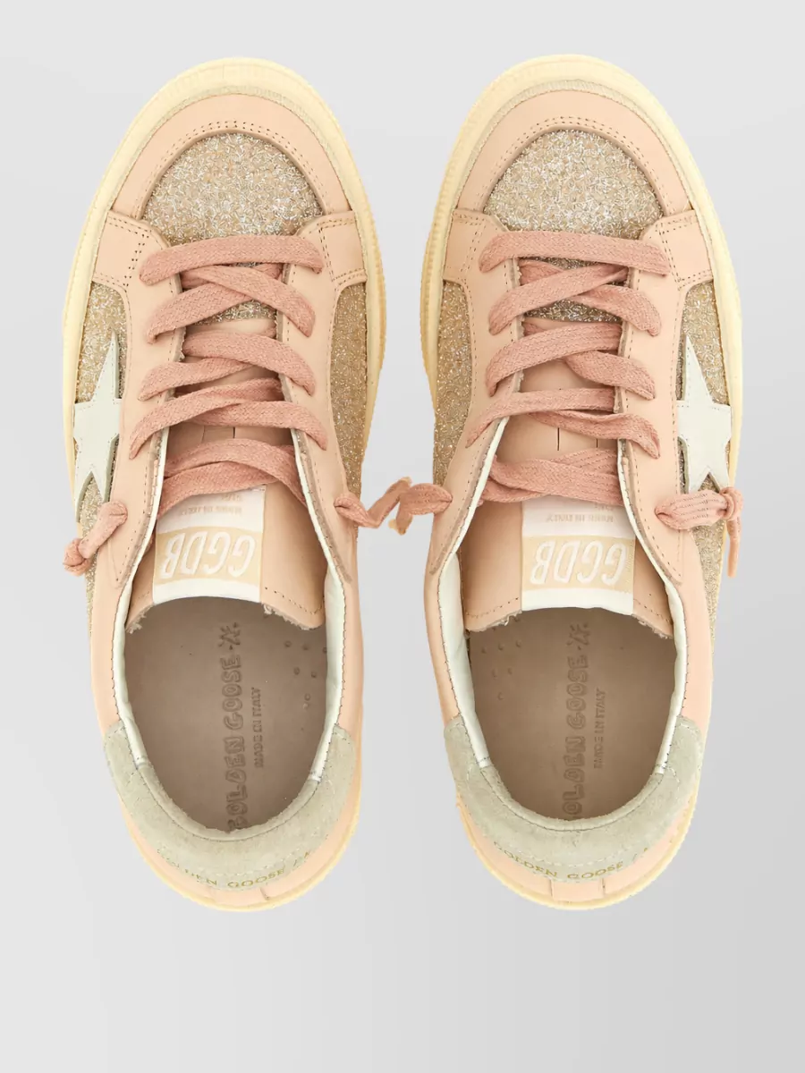Golden Goose Leather Low-Top Sneakers