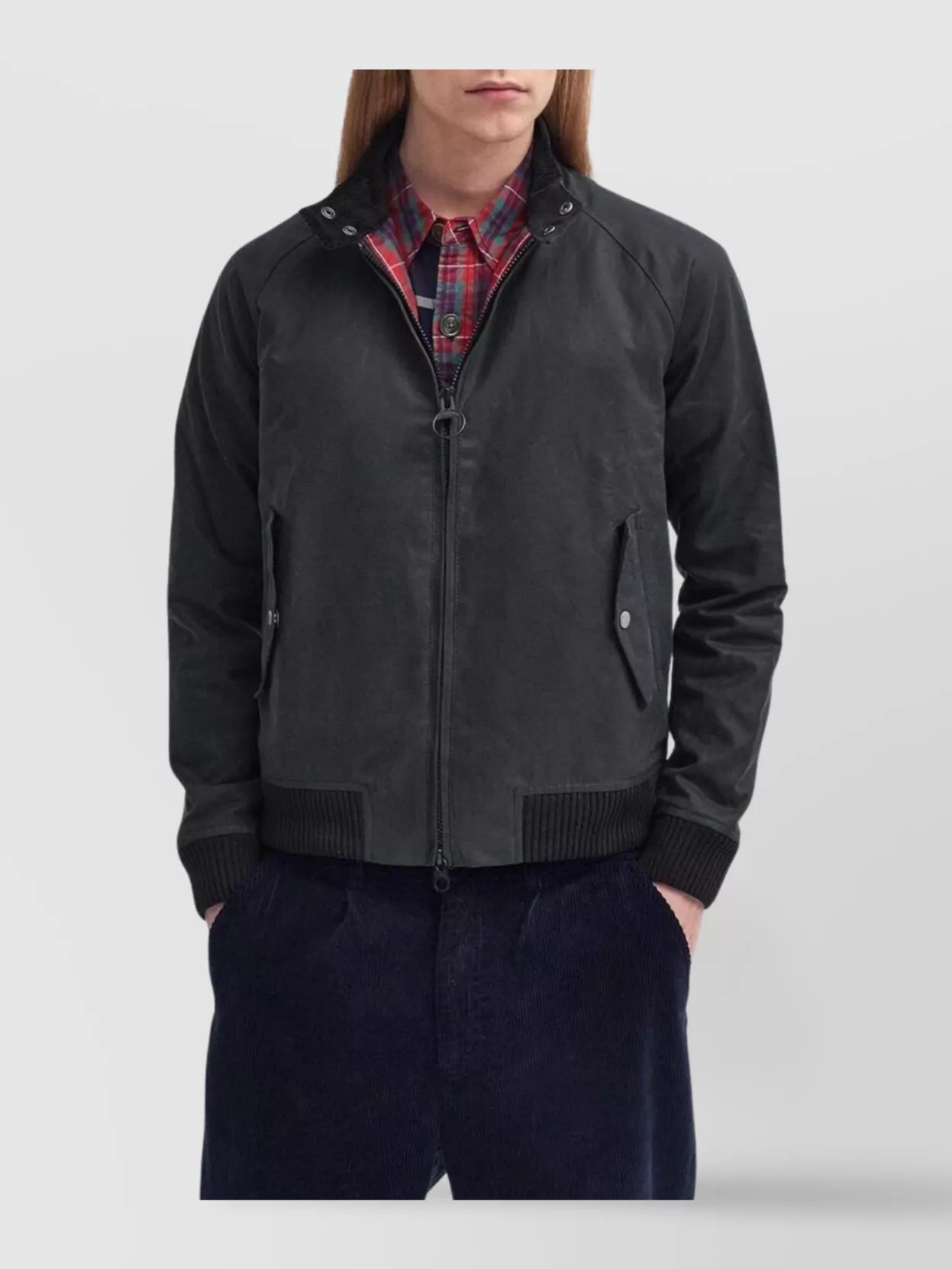 Barbour Porton Jacket Collaboration Ribbed Cuffs