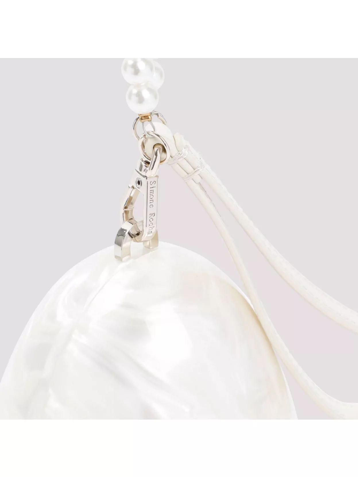 Simone Rocha Micro Egg Bag Pearl Crossbody