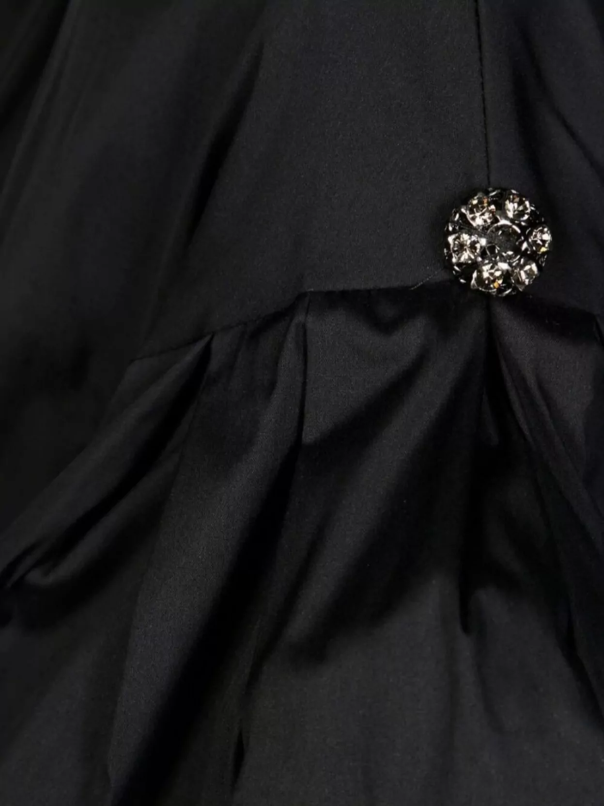 S Max Mara Midi Dress With Belted Waist And Puff Sleeves