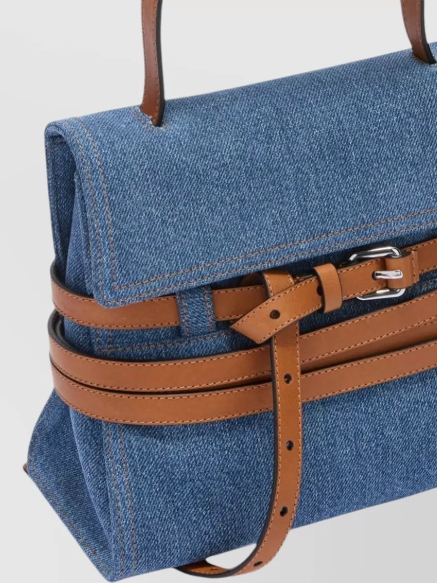 Moschino Denim Shoulder Bag