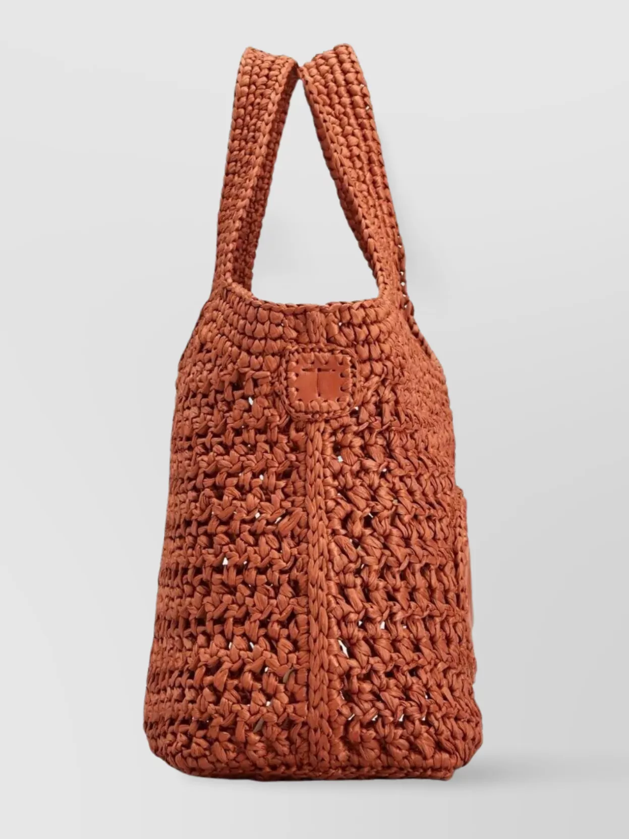 Tod's Raffia And Leather Mini Tote Bag