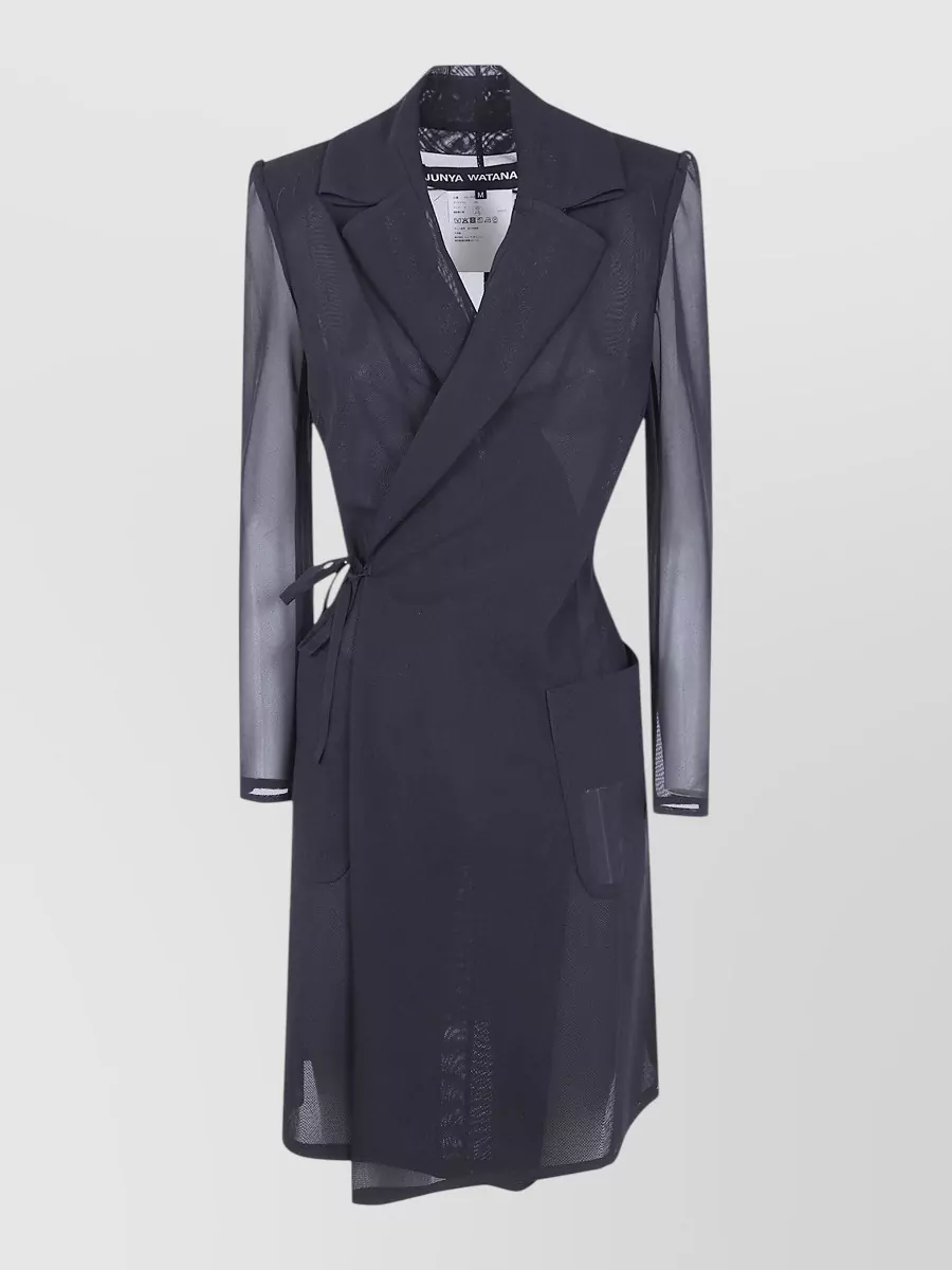 Junya Watanabe long double-breasted coat