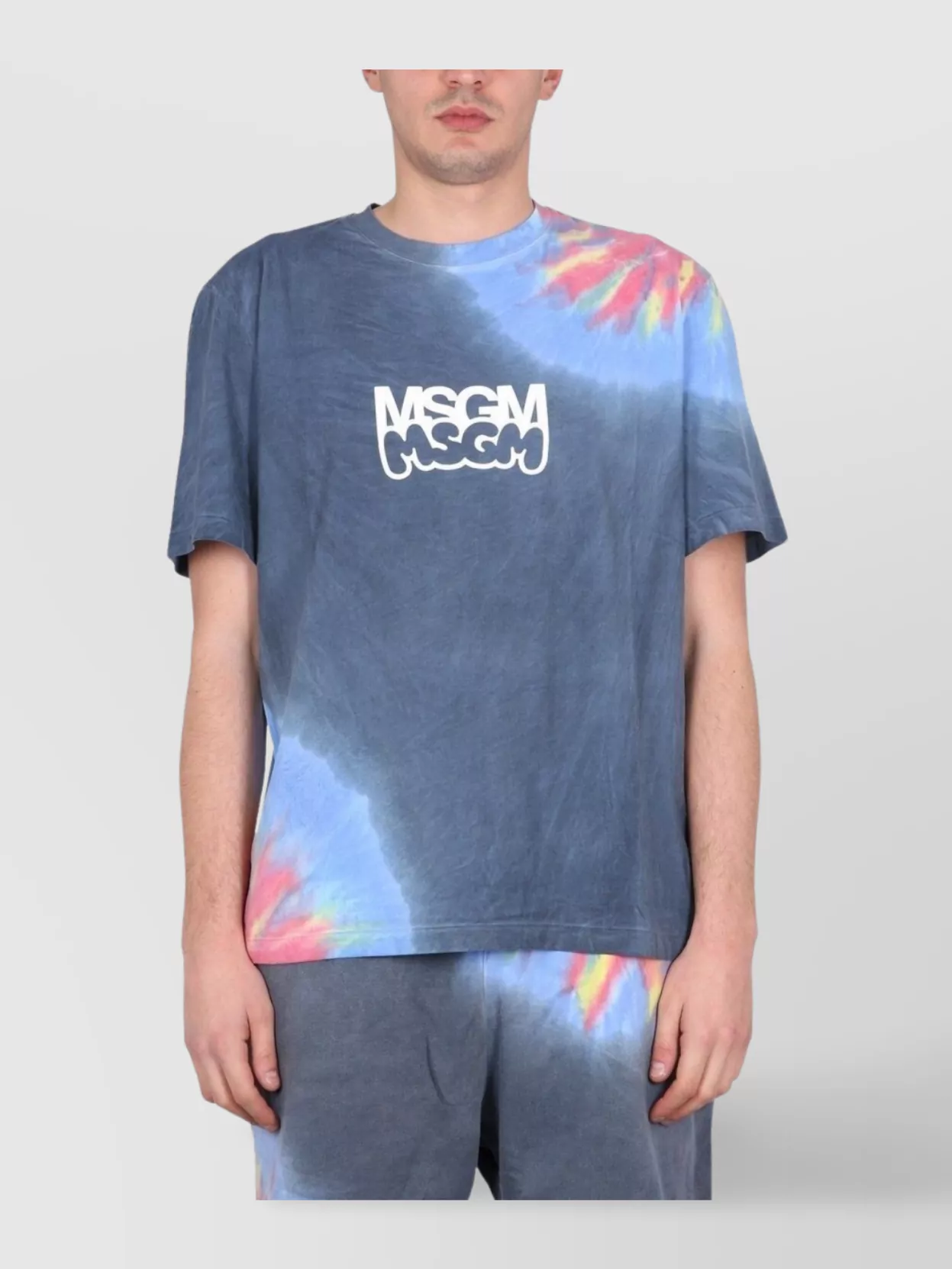 Msgm Butter Studio T-shirt Tie-dye Pattern